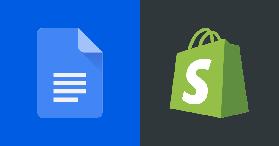 Integre Google Docs + Shopify agora! - Pluga