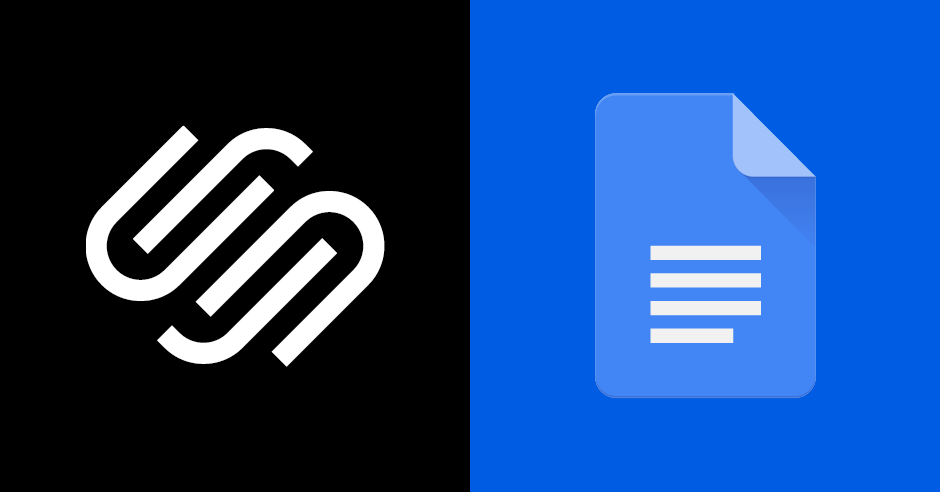 Integre Squarespace + Google Docs agora! - Pluga