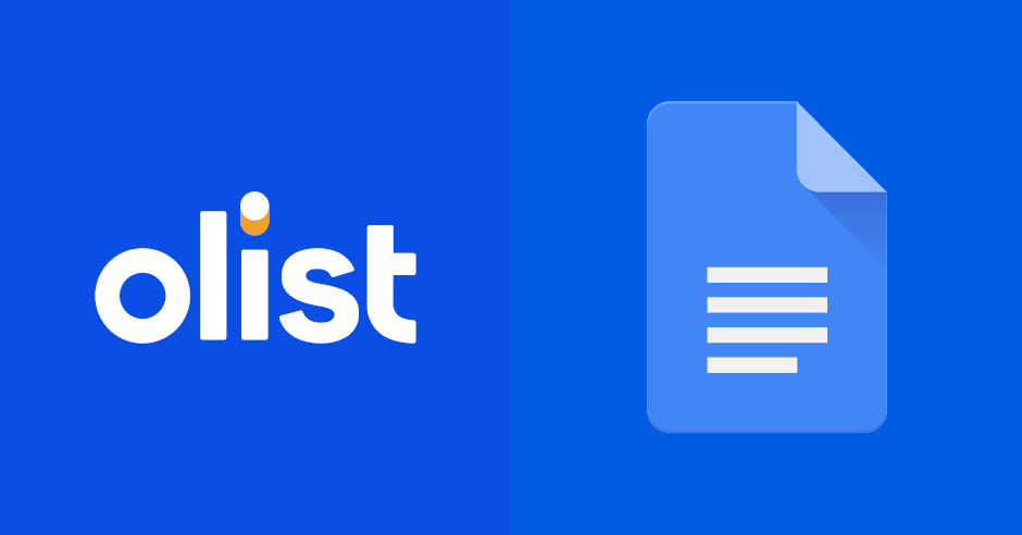 Integre Olist + Google Docs agora! - Pluga