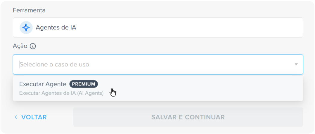 Passo 4 na Pluga: Adicione ao fluxo e deixe rodar sozinho